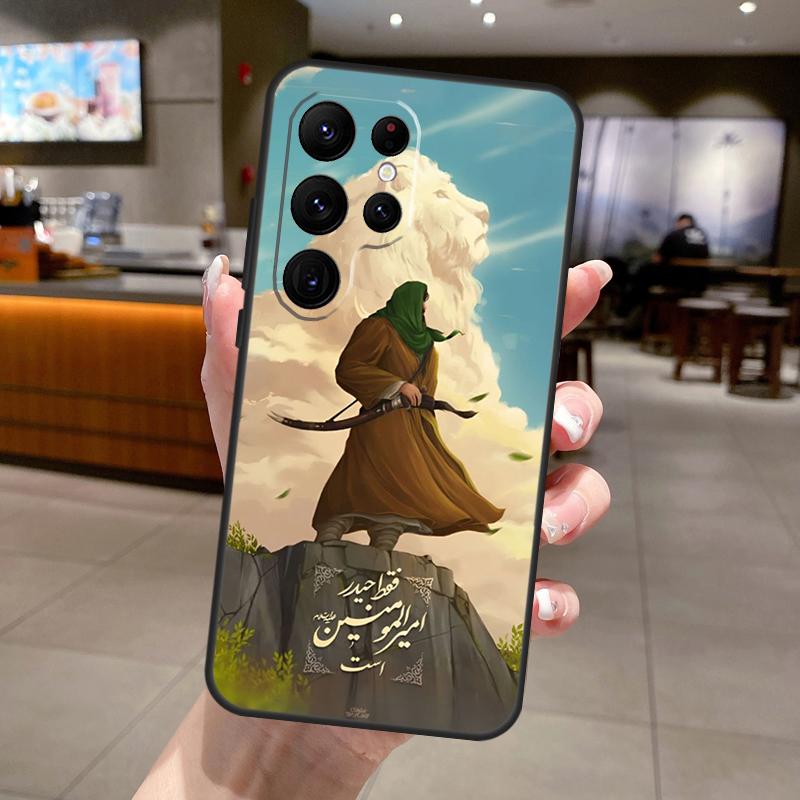 Imam Hussain Shia Ali Phone Case For Samsung Galaxy S25 Ultra S24 S23 S22 S21 FE S9 S10 S20 Plus S24 FE Soft Cover