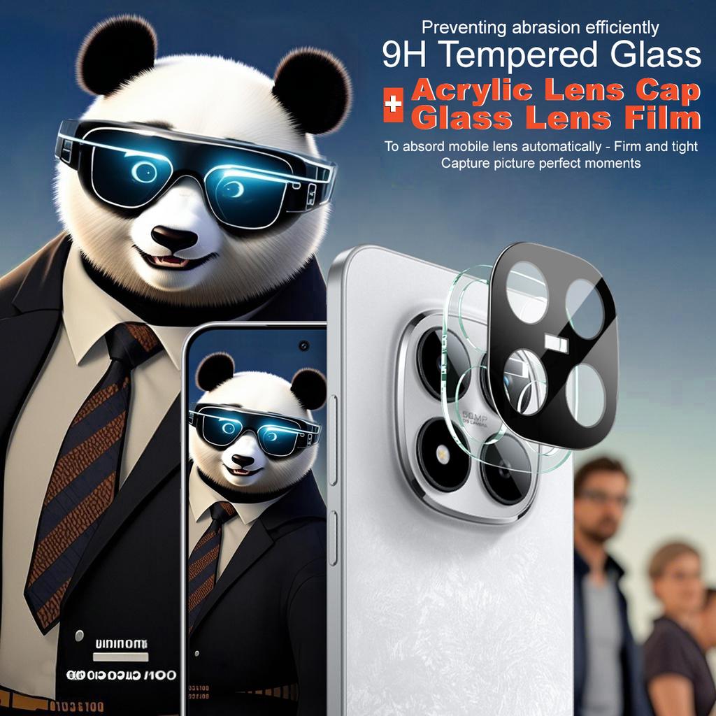 Для Redmi Note 15 Pro Plus 5G Стекло IMAK Стекло высокой четкости Защитная пленка для объектива Черная версия