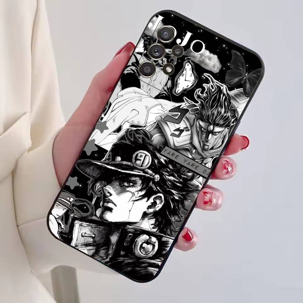 Чехол для телефона K-Kujo Jotaro Anime J-JOJO для Samsung S25, S24, S21, S22, S23, S30, Ultra, S20, Plus, Fe, Мягкий силиконовый черный чехол