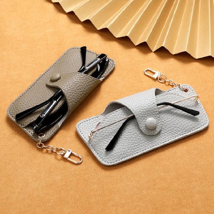 Handmade Glasses Bag With Lanyard Hanging Sunglasses Case Container Storage Box