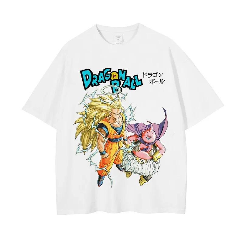 Dragon Ball Z Супер Веджета против Полусовершенного Селла Манга Принт Свободная Футболка | Повседневный Топ Унисекс