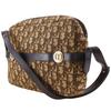 Dior Trotter Shoulder Bag vintage Brown canvas Women Used