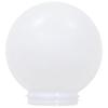Outdoor Solar Lamp Set 6 pcs RGB White LED Globe Lamp 20 cm
