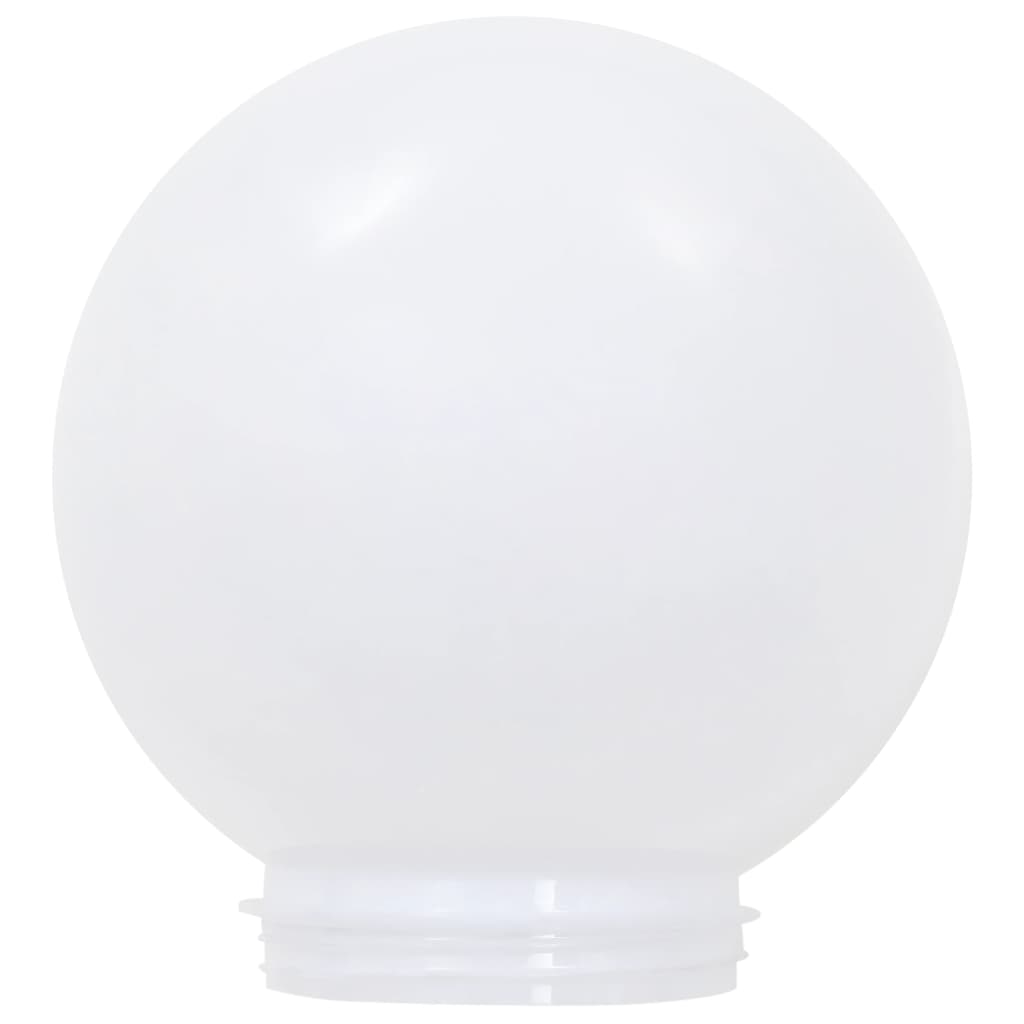 Outdoor Solar Lamp Set 6 pcs RGB White LED Globe Lamp 20 cm