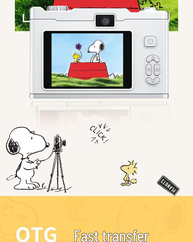 Цифровая камера SNOOPYSN13 с двумя объективами: Видеорегистратор для студентов с высоким разрешением