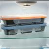 Reusable Food Storage Container Leakproof Seasoning Tray Stainless Steel Lunch Box  Office