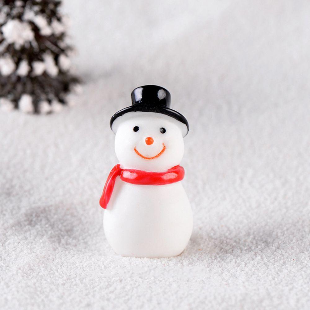 Mini Santa Claus 1 Pcs Resin Crafts Gift Christmas Decoration Christmas Ornaments Micro Landscape Figurines