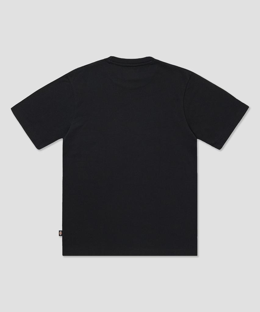 Dickies [2 шт.] Черная футболка Aerocool с базовым логотипом-шрифтом / Черная