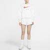 Nike Толстовки Женские Белые С Капюшоном Средней Посадки Обычные DJ1075-100