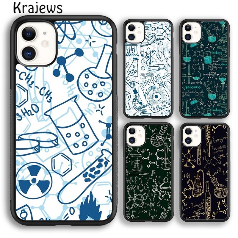 Vintage Seamless Chemistry Laboratory For iPhone 17 Air 16 Phone Case Cover 15 14 plus 12 13 pro max