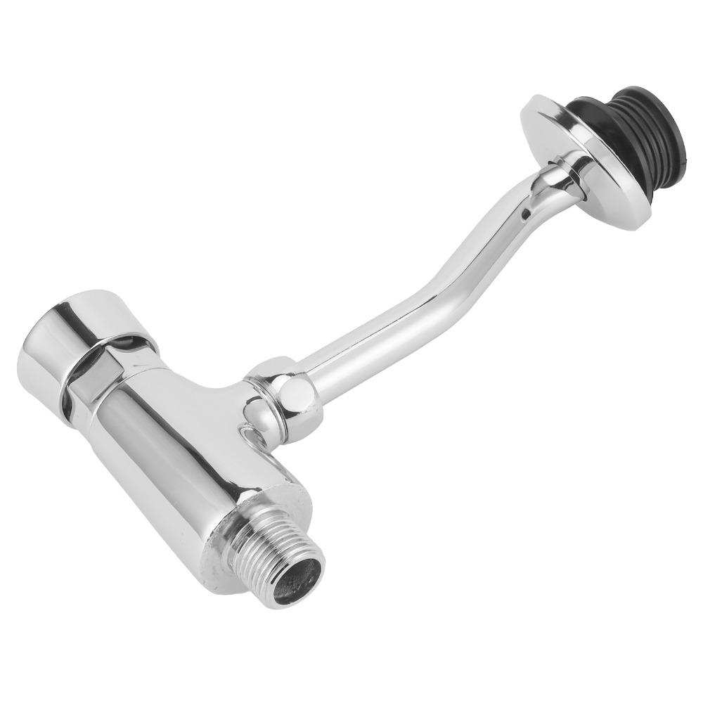Wall Mounted Flushometer Set G1/2 Connection Flushing Tool Manual Flush Valve Office Building
