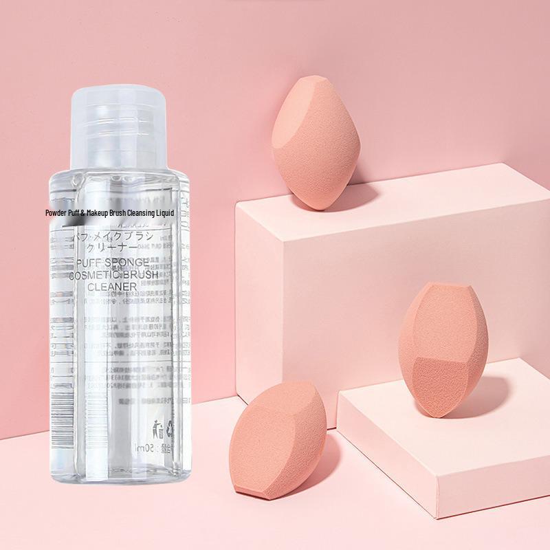 Очиститель для Beauty Blender и кистей для макияжа, 80 мл. Для спонжей, кушонов и пудрениц.