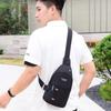 Chest Bag New Men Simple Nylon Fashion Waterproof One Shoulder Crossbody Bag