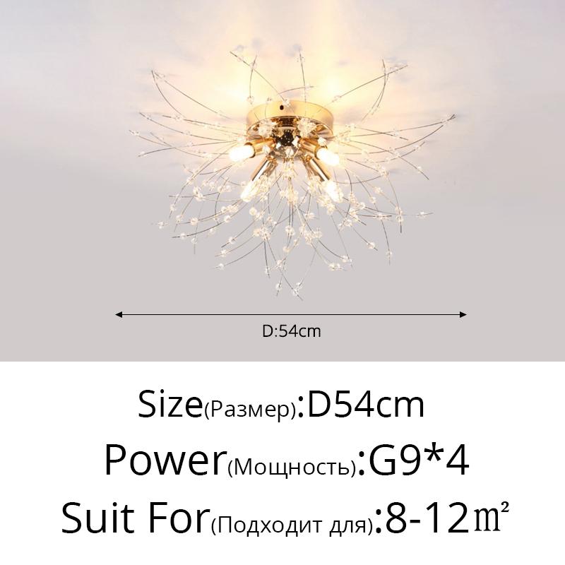 Nordic Modern Led Chandelier Living Bedroom Dining Room Firefly Chandelier Simple Home Intdoor Lighting Decoration Ceiling Lamps