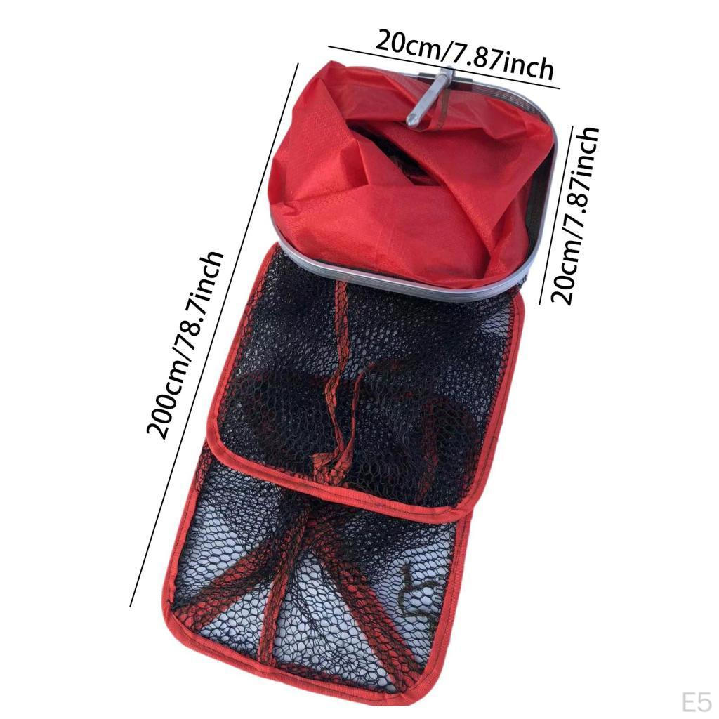 Fish Protection Net Fishing Trap Wear Resistance Portable Folding Cage Multipurpose for Sea