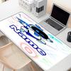 Custom Name Personalized Cosmic Bot Crew Pattern Mousepad, Laptop PC Desk Mat, Decorative Desk Mat for Home Keyboard Pad Gift