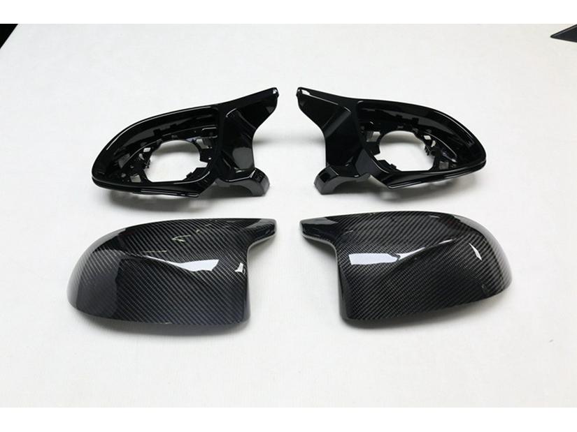 Carbon Fiber Mirror Shell Frame Set for BMW X3/X4/X5/X6/X7/M