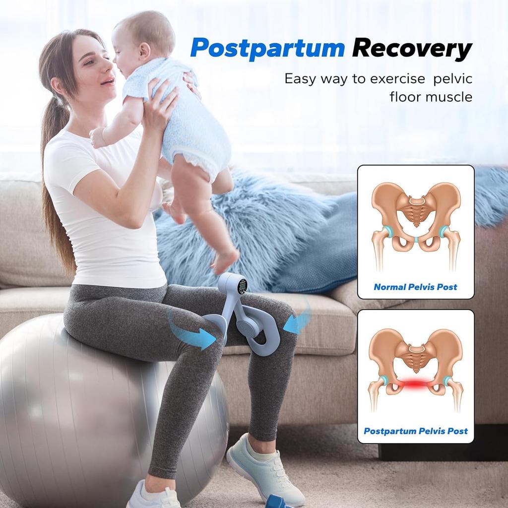 MERACH Thigh Master, Home Fitness Equipment, Kegel Exerciser, Pelvic Floor Muscle Trainer, Inner Thigh Hip Exercise Workout Equipment for Women with