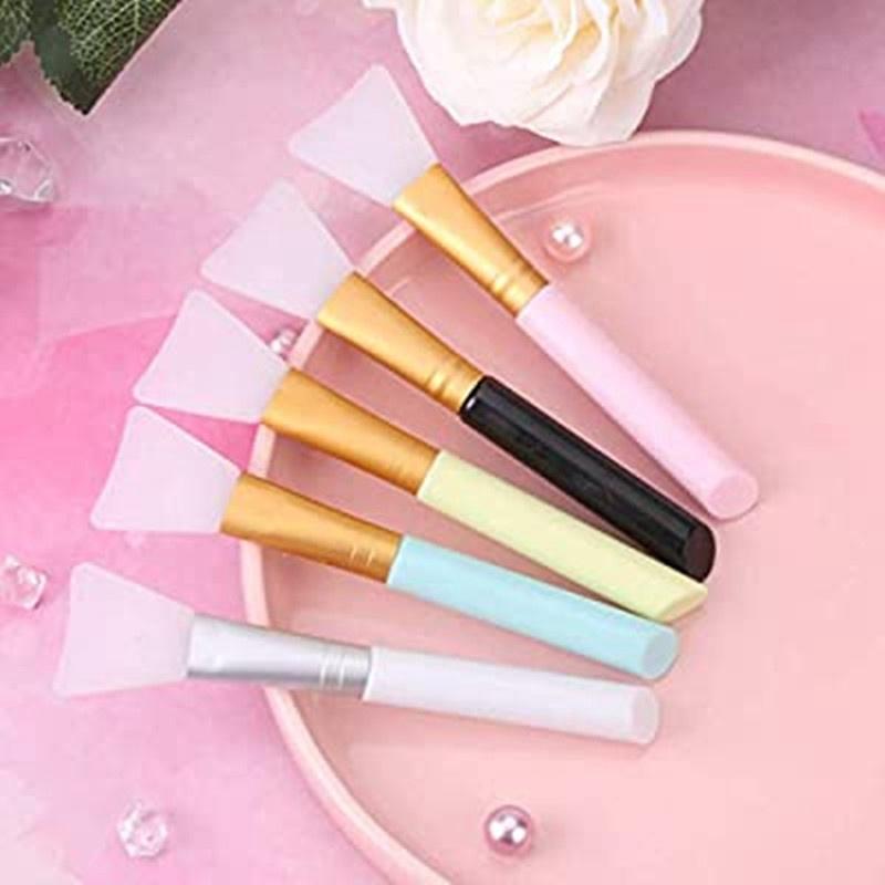 Маска для лица Маска Грязевая кисть для смешивания Практичный силиконовый макияж для лица Удобные инструменты Косметический аппликатор