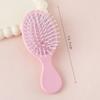 Mini Air Cushion Hair Brush Macaron Colored Portable Detangling Comb Custom Logo Hairbrush with Plastic Handle for Home Use