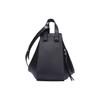 LOEWE Hammock Cow Leather Portable Crossbody Bag, Shoulder Bag Small Women's Black 387-30-S35-1100
