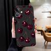 Чехол для Apple iPhone 17 Pro Max 14 11 12 15 Pro 7 8 Air 16 13 XR XS MAX Funda Чехол для телефона Фрукты Вишня