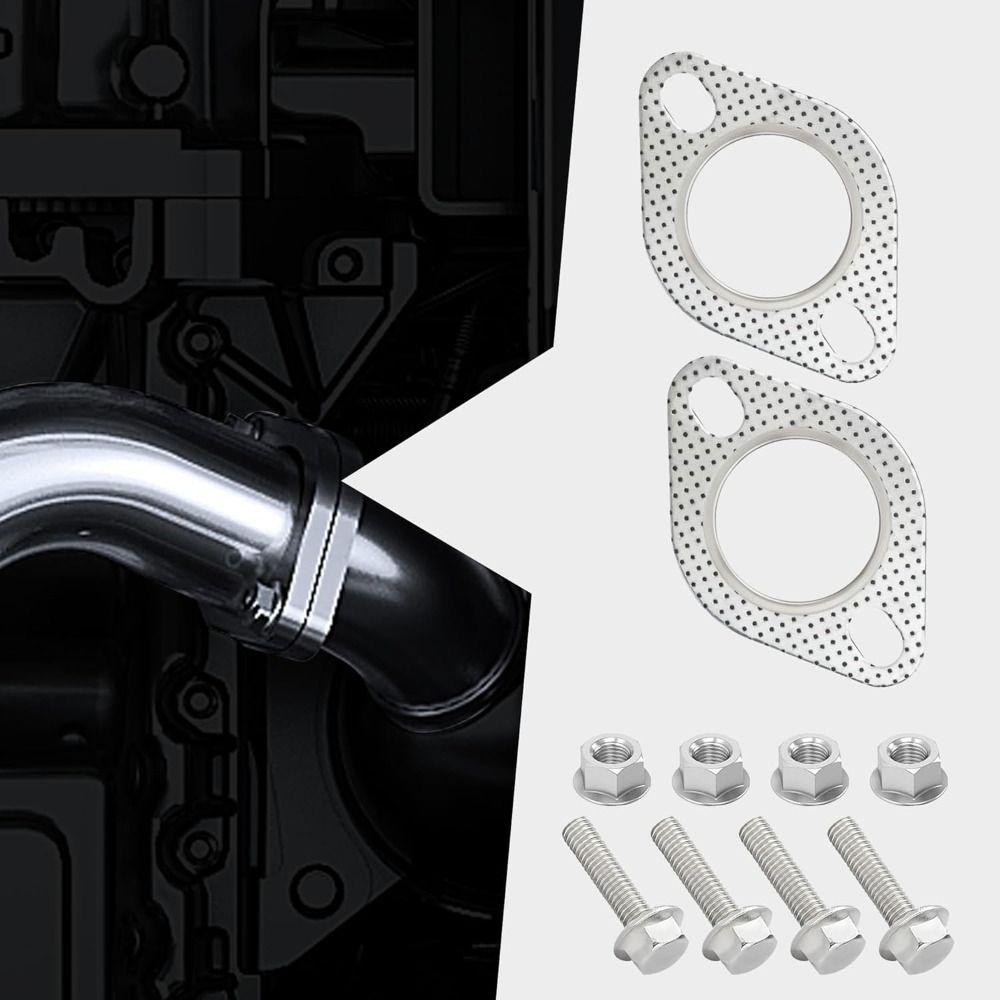 High Temperature Resistance Car Exhaust Gasket Set Exhaust Flange Repair Kit Auto Accessories