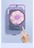 Portable USB Rechargeable Mini Desktop and Wall-Mounted Fan
