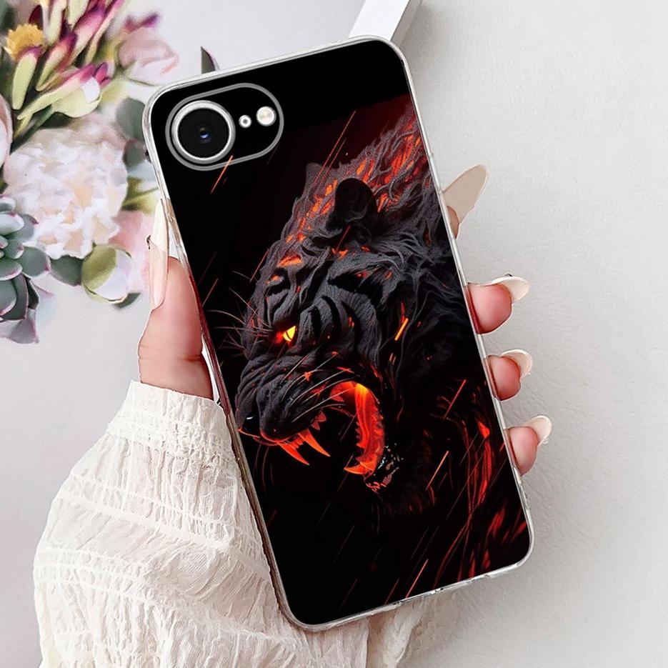 Для Apple iPhone 16E Чехол Крутой Дизайн Модный Расписной Чехол Мягкий Тонкий Чехол для Телефона Для Apple iPhone 16e iPhone16e Задняя Крышка Coque