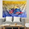 Minions Print Tapestry, Lightweight Wall Hanging, for Bedroom, Dorm, Living Room, Home Art Decor, Birthday Christmas Gift for Friends