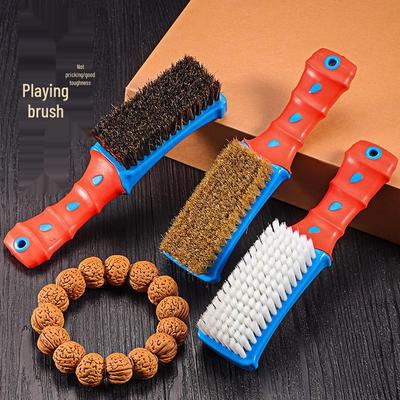 Щетка из щетины кабана, грецкий орех, King Kong Bodhi, нано-щетка - Мягкий и жесткий инструмент для Вэньвань