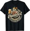 On My Wurst Behavior Oktoberfest Skeleton Beer Festival T-Shirt