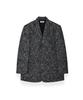 R-4 R-0058 / Lux- Herringbone Box Blazer(Black)