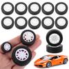 Gift Toy RC Car Accessories Rubber Tires Wheel Hubs Spare Parts Upgrade Wheels