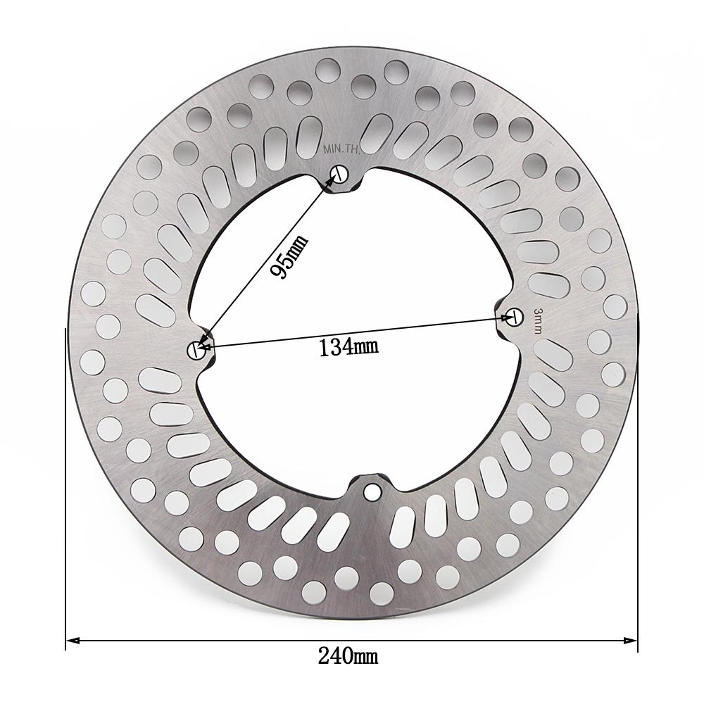 Motorcycle Front Rear Brake Disc Rotor For Honda XR250R CRM250 R RR XLR250RM RR CRF230L CRF230M XR250 Y/3 3/5 MD30 XR400 XR600