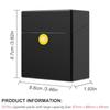 1Pcs Cigarette Case for King Size 50 Capacity Cigarettes Box Plastic Portable Thin Cigar Boxes Pocket Cigarettes Holder Storage