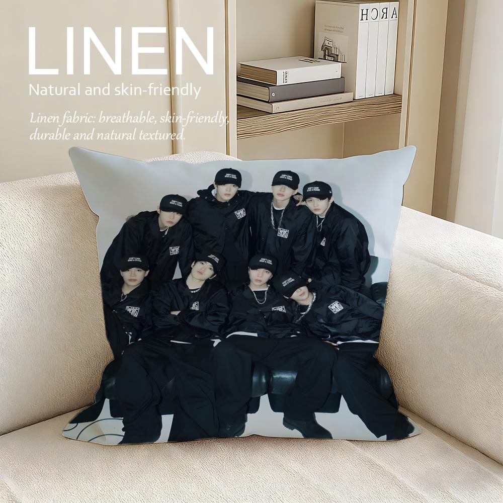 Music NCT Cushion Cover Pillowcase Set Pcs x x Breathable Washable Sofa Cushion Cover