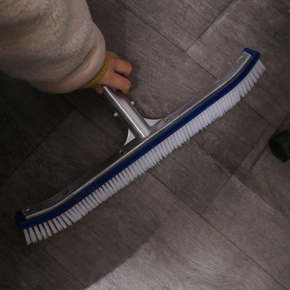 Stainless Steel Brush Swimming Pool Brush 18 Inch Pool Wall Brush Pool Cleaning