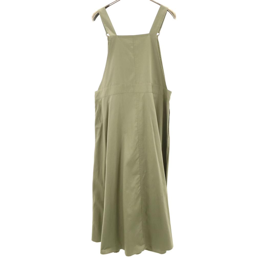Неиспользованный Jumper skirt BEAMS HEART FREE Оливковый Женский Б/У