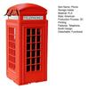 Multi Phone Charging Station Dock British Booth Stand, 3D Printed Holder, Novelty Office Meeting Storage Smartphone Lock?Up Box for Family