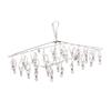 Stainless Steel Clothes Pinch 32 Clothes All Stainless Hanger, Pinch, Steel, Rust-Resistant, Indoor/Outdoor Use, Rotating, PIH-32SH