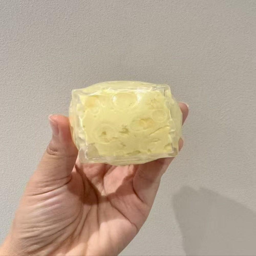 Non-Rebound Cheese Fidget Toy Non-Bounce Cheese Squeeze Ball Cheese Squishy Toy Party Gifts