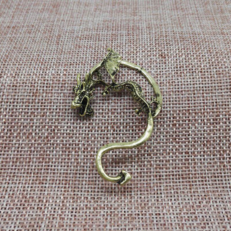 Ретро Личность Доминирующий Стерео Дракон Поцелуй Ухо Клипса Мужчины И Женщины Ушная Кость Клипса MIT