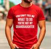 Unisex T Shirts Cotton Unisex T Shirt  For Unisex Slim Fit Tshirt Funny Grandpa Tshirt You Cant Tell Me What To Do Gift