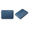 Тонкий кожаный чехол для ноутбука Dist, темно-синий, 13 дюймов