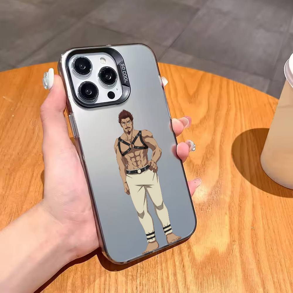 Аристократ, которому предрекли упадок, но Чехол для телефона для iPhone17,16,15,14,13,12,11 Plus,Pro Max Конфетный Посеребренный Внутренняя крышка