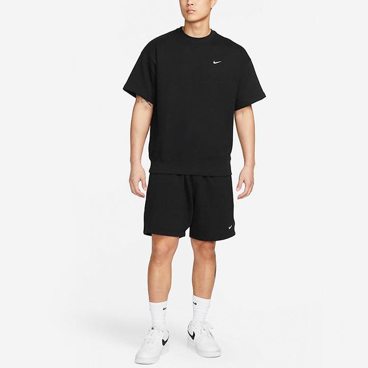 Nike Solo Swoosh T Shirt Men's Black (Unisex) T-Shirts DX0881 010
