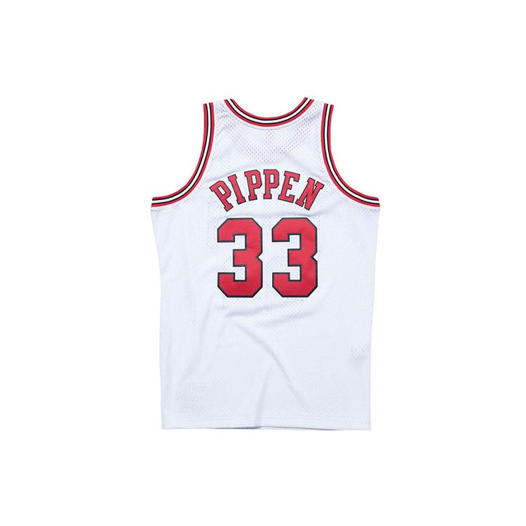 Mitchell & Ness Чикаго Буллз Домашняя 1997 98 Скотти Пиппен Swingman Джерси SMJYAC18054-CBUWHIT97SPI
