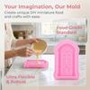 2PACK Raised Relief Silicone Mold Food Grade Silicone Fondant Mold Door Window Mold  Fondant Craft