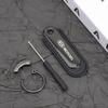 Carbon Fibre Keychain Creative Car Keyring Pendant For Kia Rio Ceed Sportage Cerato Soul Sorento Picanto Optima Accessories zqdtx40